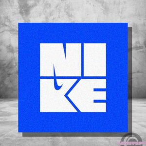 Alfombra Nike Azul