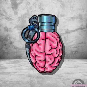 Alfombra Brain Grenade